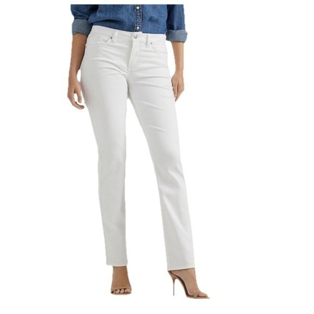 NWT Lee Straight Jeans Relaxed Fit Mid rise Size 20 New